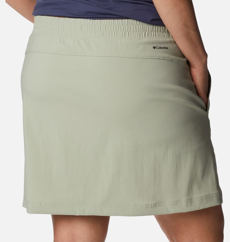 Women's Columbia On The Go Skorts Olive | Plus Size CA-U8C65